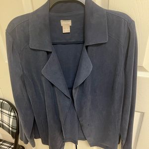 Chico’s jacket stonewashed look